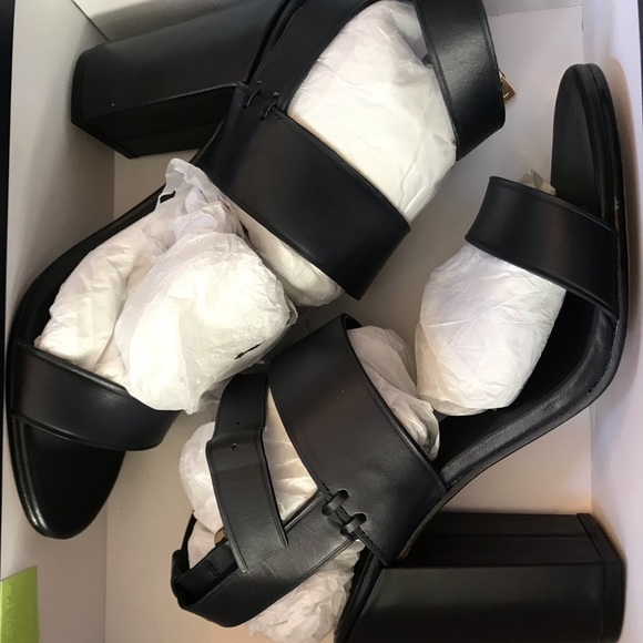 BNIB BROOKS BROTHERS HEELED SANDALS - Picture 2 of 5